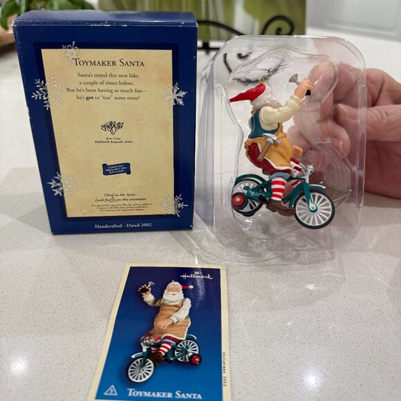 HALLMARK Keepsake Toymaker Santa Collector's Series 2002 - Picture 8 of 9